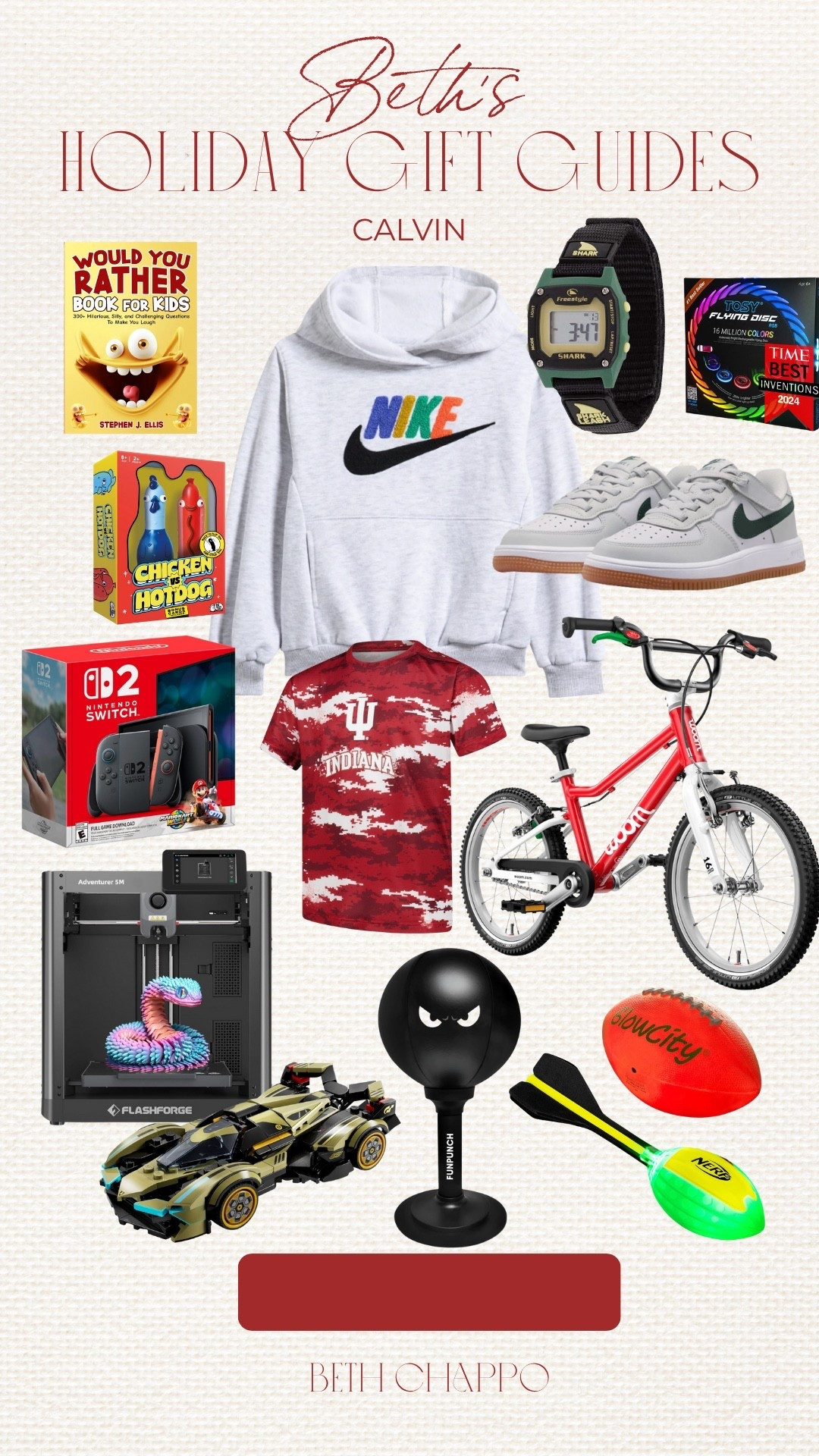 CALVIN 👦🏼🎅🏻🎄 Little Boy GIFT GUIDE 