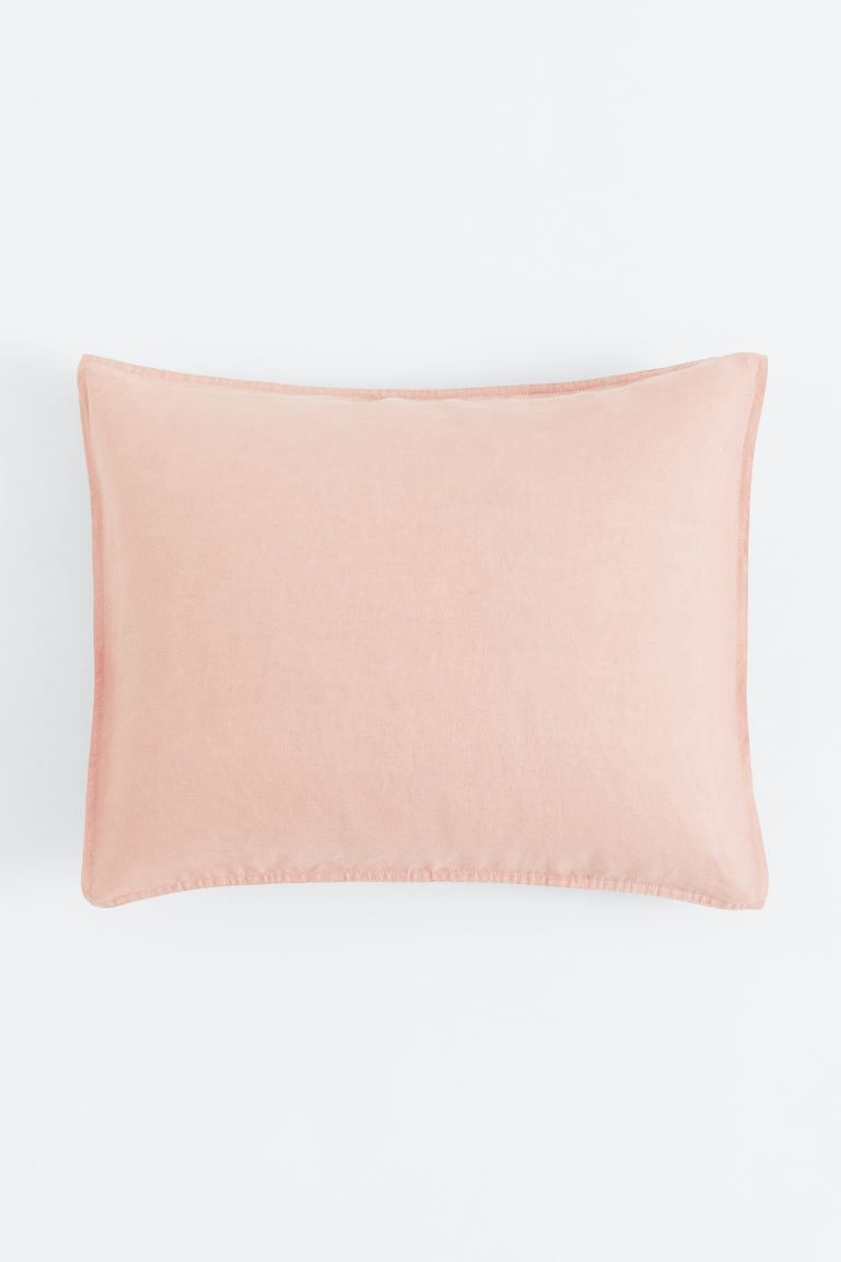 Washed Linen Pillowcase | H&M (US + CA)