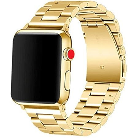Fitlink Ultra Thin Stainless Steel Metal Wristband Strap for Apple Watch 38/40/41/42/44/45mm, Replac | Amazon (US)