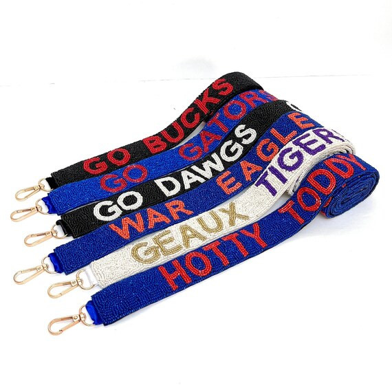 Bead Purse Strap Crossbody Purse Strap Game Day Purse Strap - Etsy | Etsy (US)