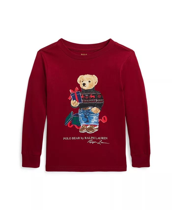 Toddler and Little Boys Long-Sleeve T-shirt | Macy's