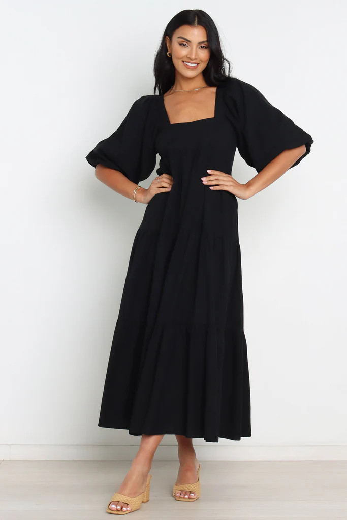 Bernadette Dress - Black | Petal & Pup (US)