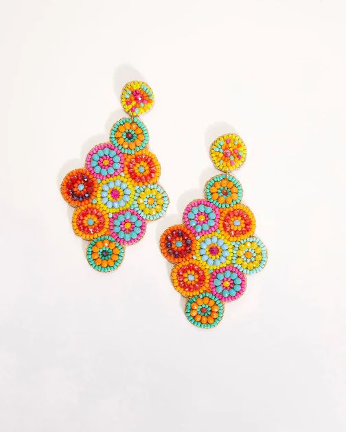 Caracoles Beaded Earrings | VICI Collection