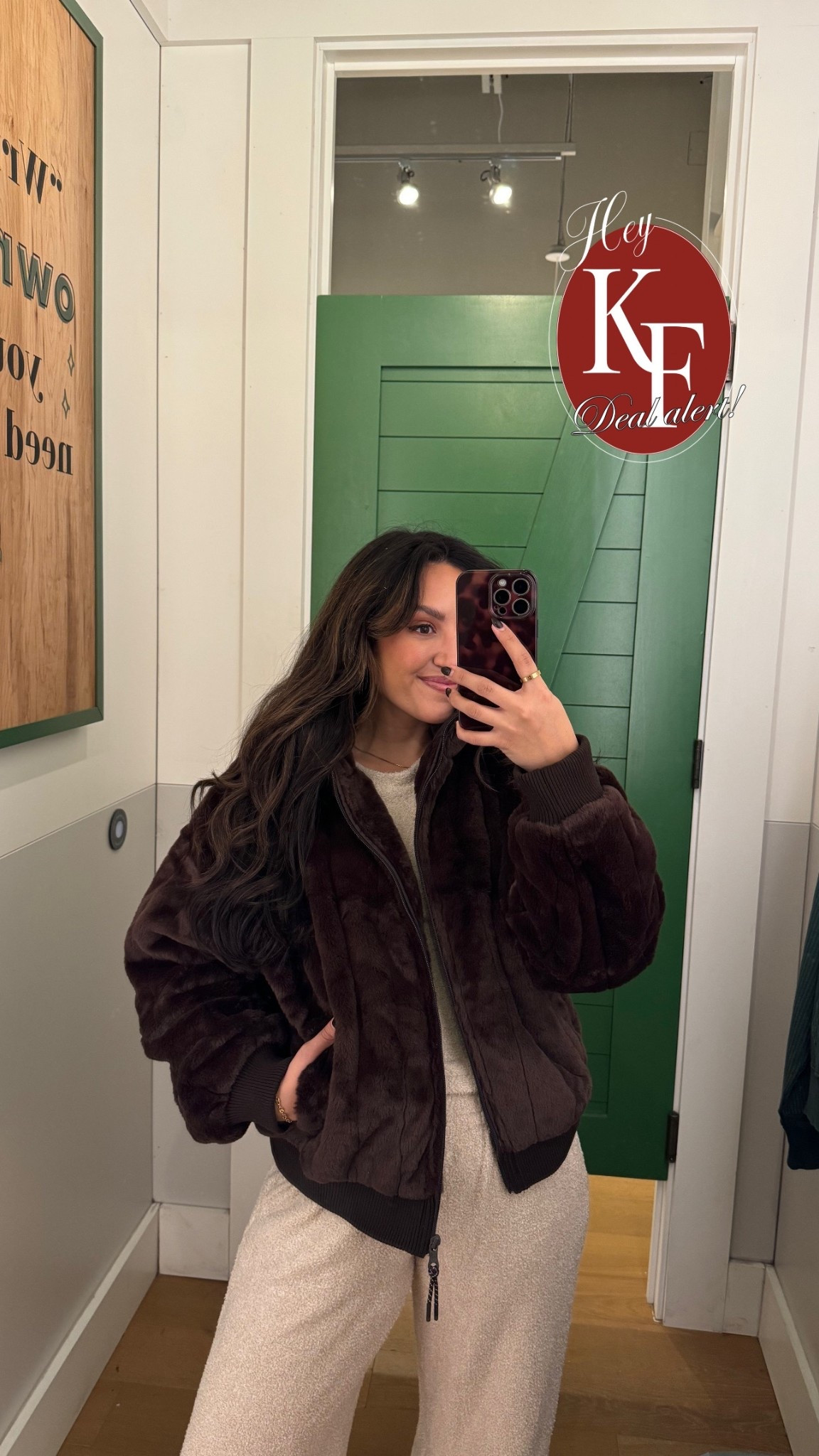 Aerie Black Friday- 40% off!

Love this new fur zip up!! Comes in dark brown and cream. Styled it with a super soft boucle matching set.

Wearing small in both. You could size down in the jacket.

#LTKCyberWeek #LTKHoliday #LTKFindsUnder50