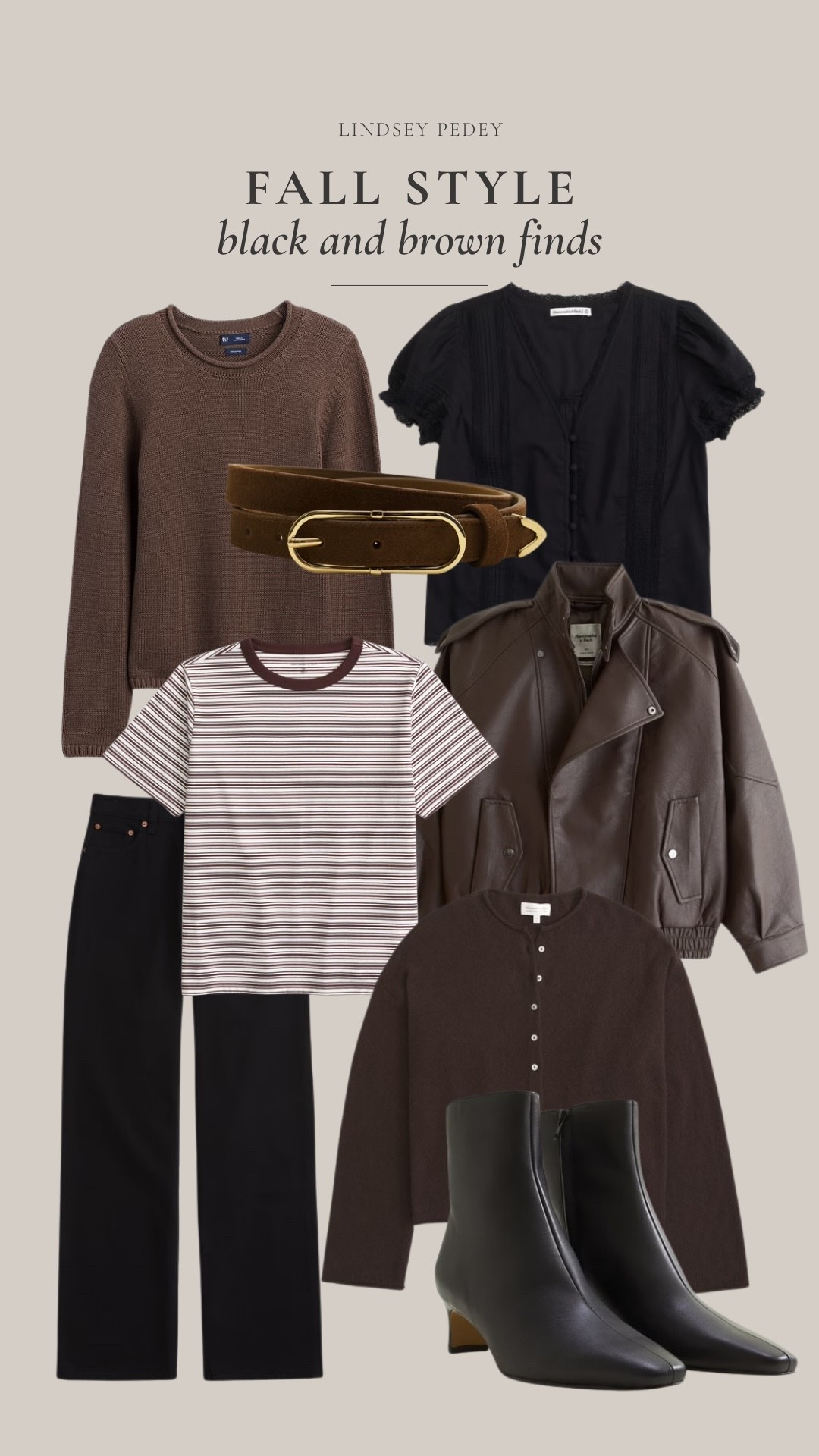 Black and brown fall outfit ideas!

Brown outfits for fall, fall outfit, fall style, fall fashion, Abercrombie, Gap, fall jeans, fall sweater, fall jackets

#LTKootd #LTKgrwm