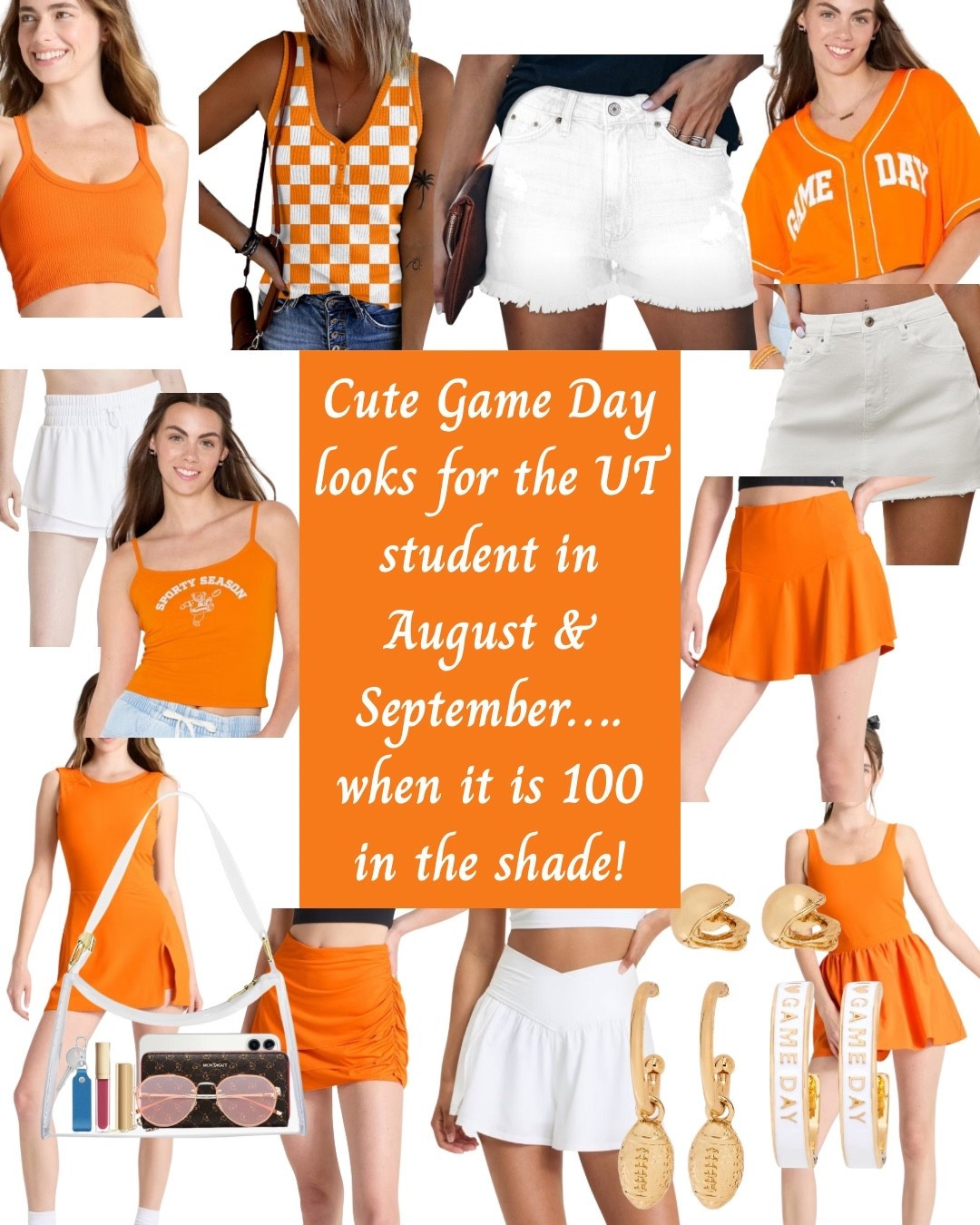 It’s almost football time in Tennessee! Looks for the UT student who wants to look super cute even though it is 100 degrees in the shade. Comment SHOP for the info  

#LTKFindsUnder50 #LTKautumn #LTKSeasonal
