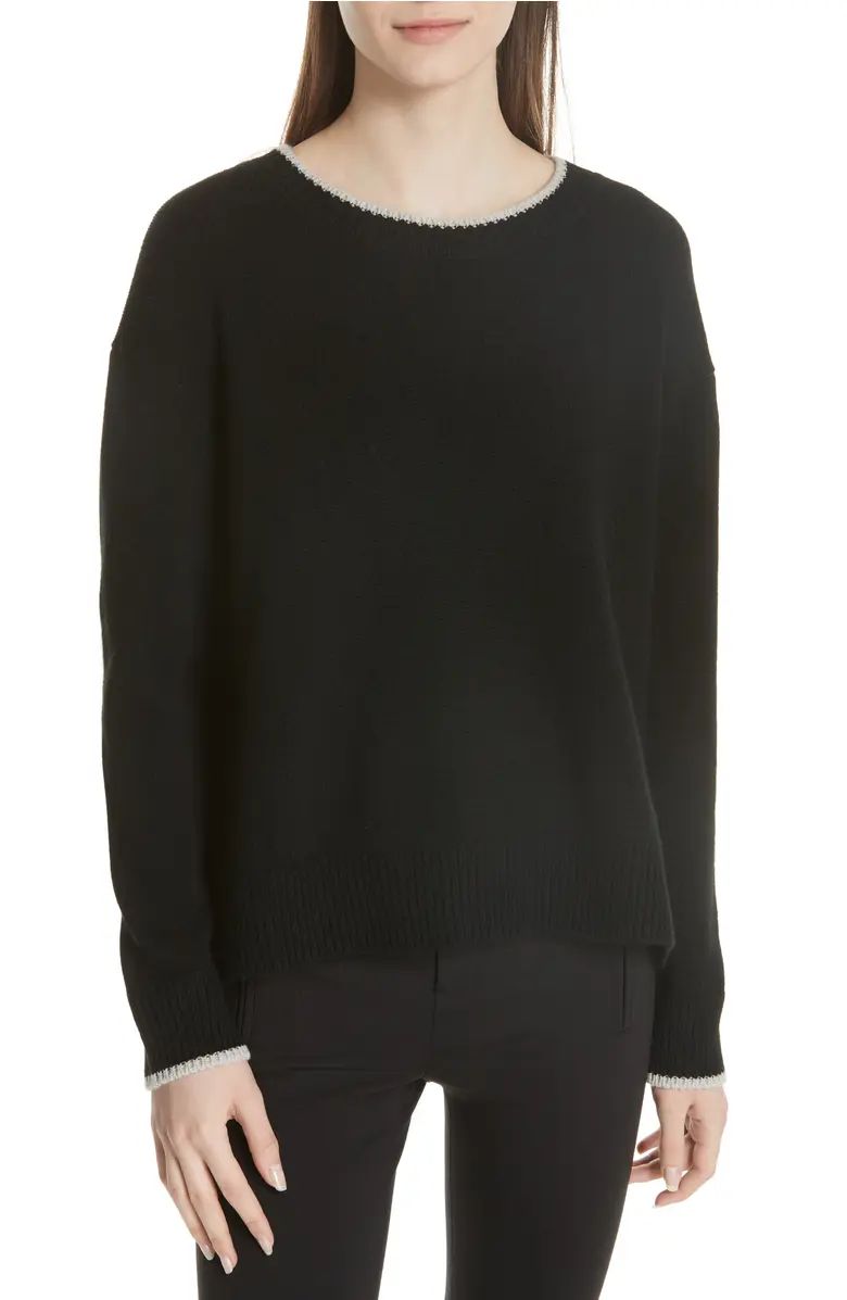 Vince Wool & Cashmere Tipped Sweater | Nordstrom