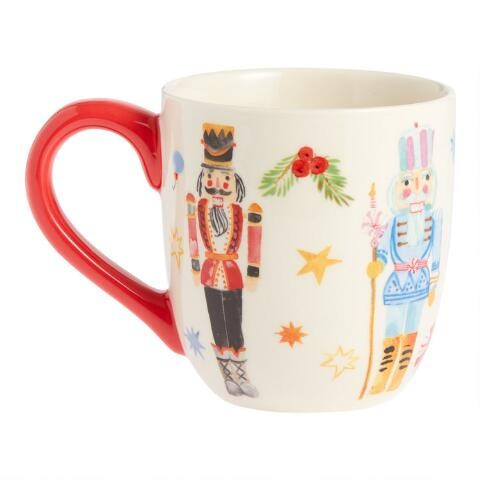 Watercolor Nutcracker Mug | World Market