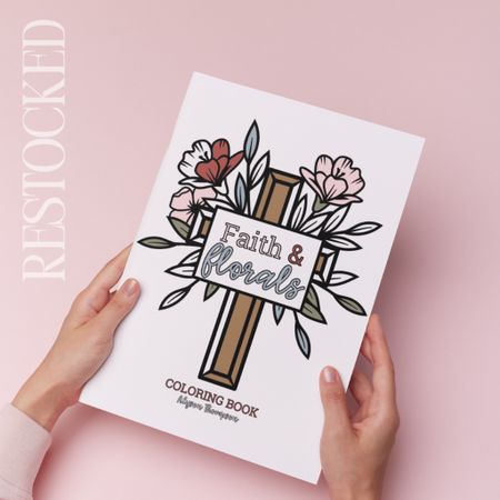 Coloring Book | Faith and Florals Christian Coloring Book

#LTKkids #LTKfindsunder50 #LTKhome