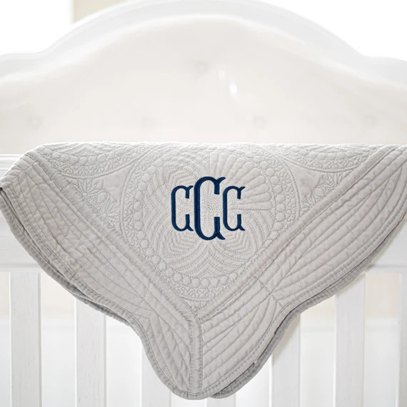 Personalized Baby Quilt  Monogram Baby Quilts  Baby Boy | Etsy | Etsy (US)