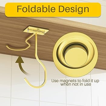 2-Pack Self Adhesive Banana Hook, Metal Banana Hanger Hook,Under Cabinet Hook For Bananas Or Othe... | Amazon (US)