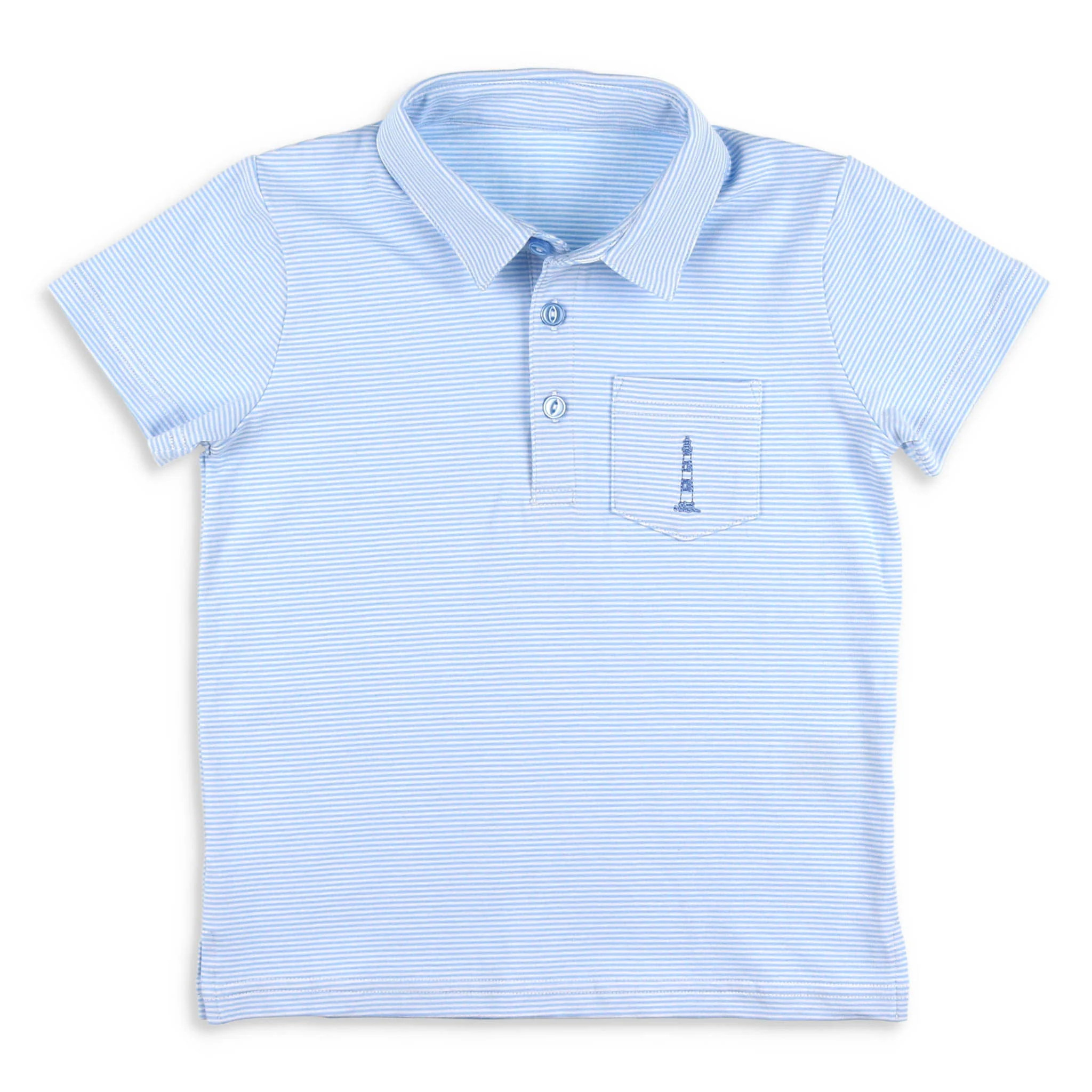 Boys Avery Stripe Polo - Shrimp and Grits Kids | Shrimp and Grits Kids