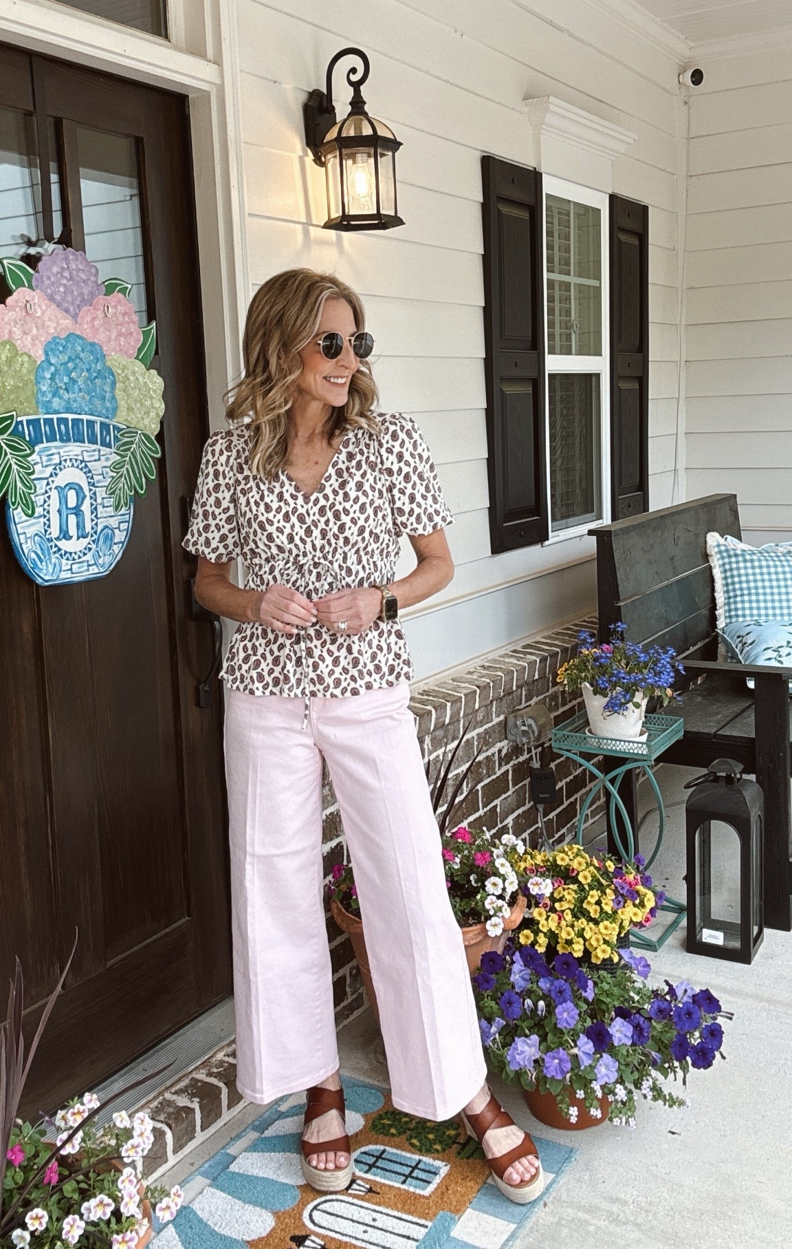 Anthro or Walmart… I’ll give you one clue $24!! that’s right this look for less is only $24 comes in other options perfect for spring, Mother’s Day, grad party  - linked up pink jeans options  

#LTKootd #LTKMothersDay #LTKmomlife

#LTKootd #LTKMothersDay #LTKgrwm