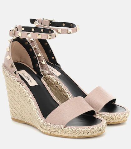 Valentino Garavani Rockstud Double wedge espadrilles | Mytheresa (US/CA)