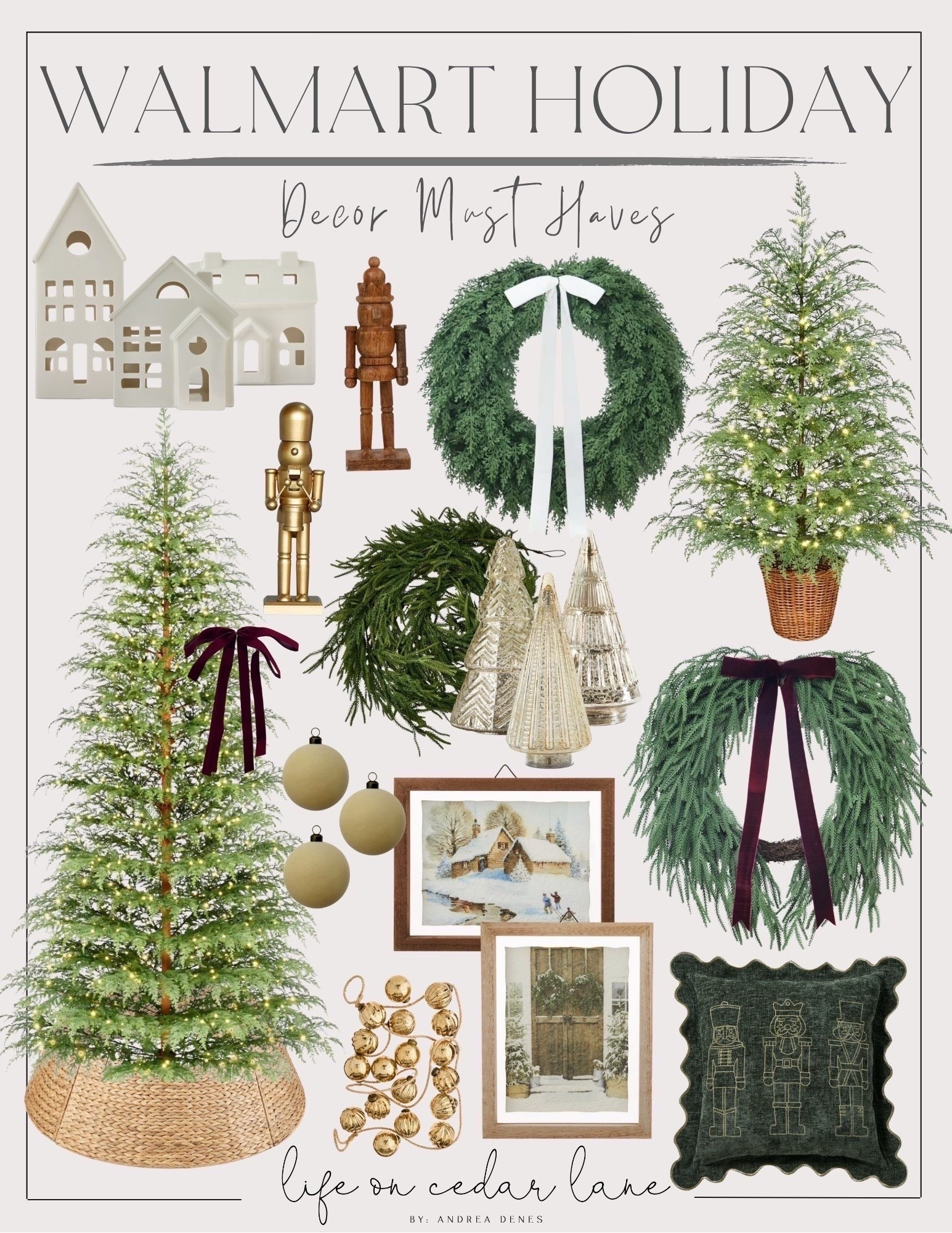 Walmart Holiday Decor -  check out our favorite home decor finds for the holidays! These faux trees are so cute and this ribbon adds such a pretty touch to your Christmas decor! 

#holidayribbon #christmasdecor #ornaments #fauxtrees 



#LTKHome #LTKFindsUnder50 #LTKHoliday

#LTKHoliday #LTKFindsUnder50 #LTKHome

#LTKHoliday #LTKFindsUnder50 #LTKHome