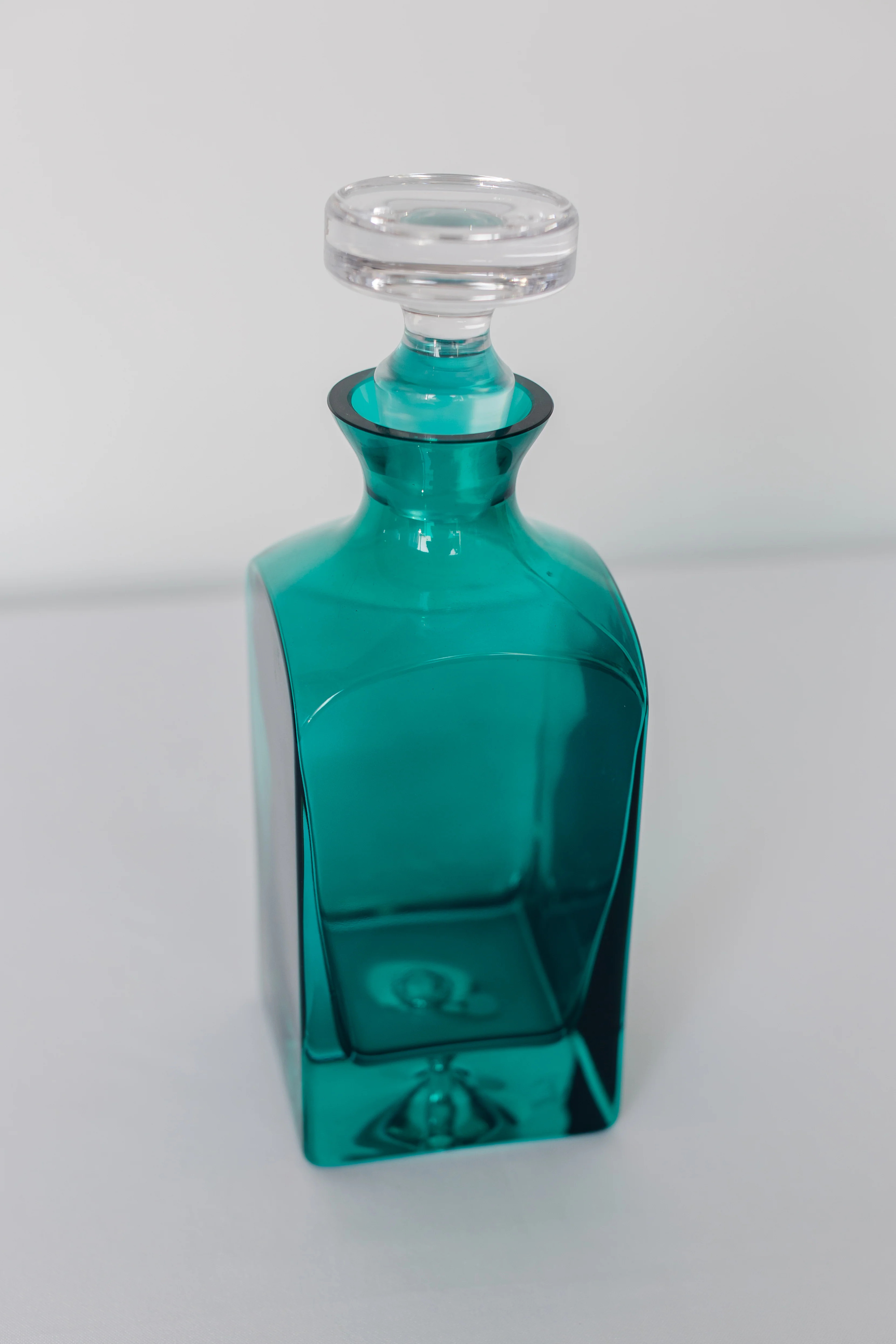 Estelle Colored Decanter-Heritage {Emerald Green} | Estelle Colored Glass