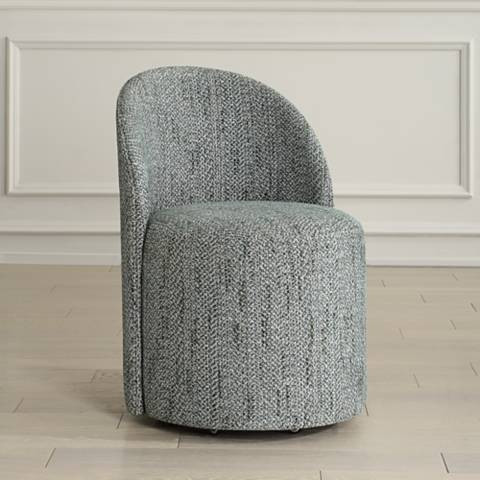 Uttermost Roll With It Teal Dining Chair | Lamps Plus