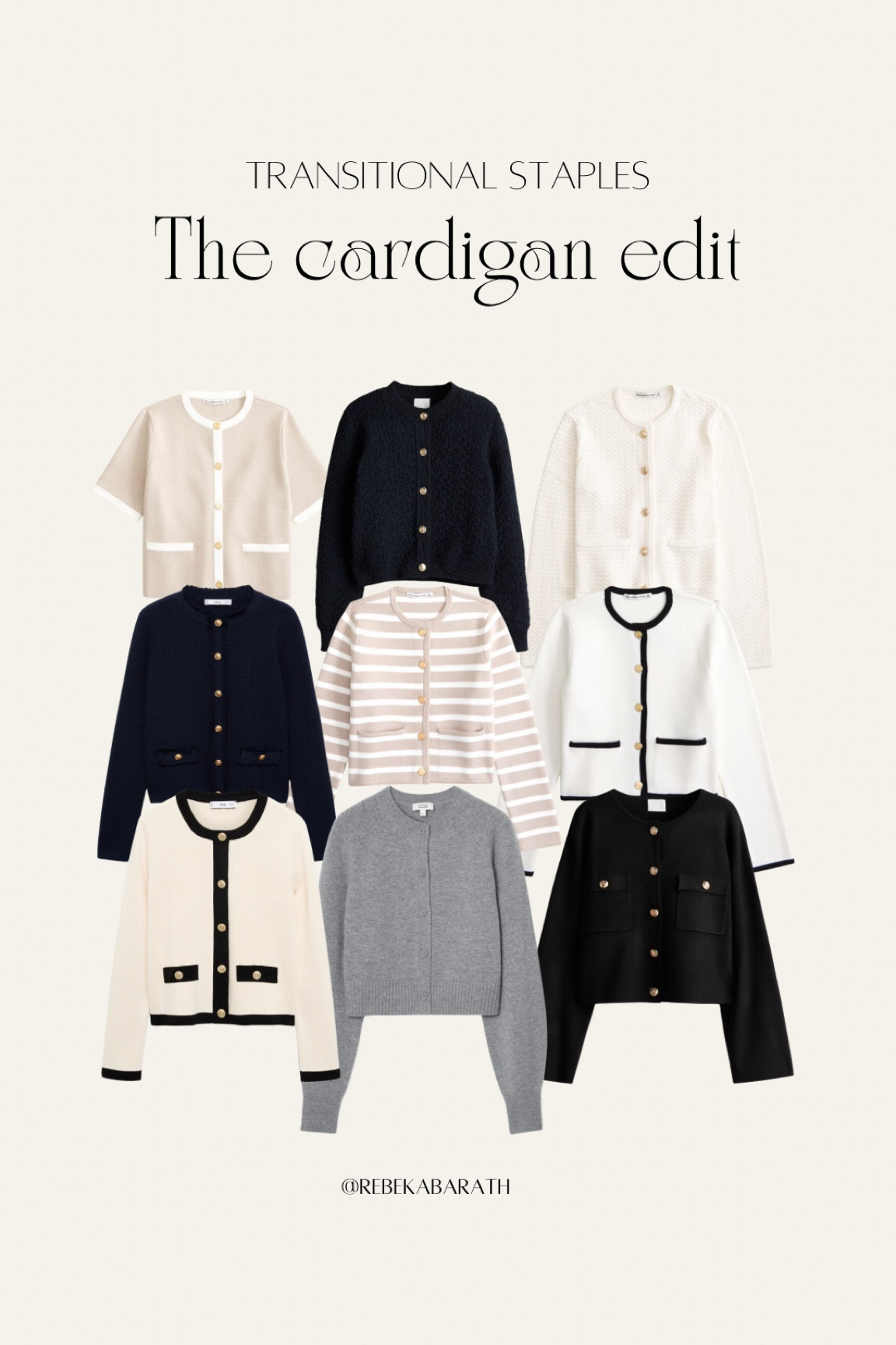 transitional staples: the cardigan edit 💫 

classic wardrobe | transitional fashion | fall fashion | neutral styling | elevated basics

#LTKStyleTip #LTKFindsUnder100 #LTKWorkwear