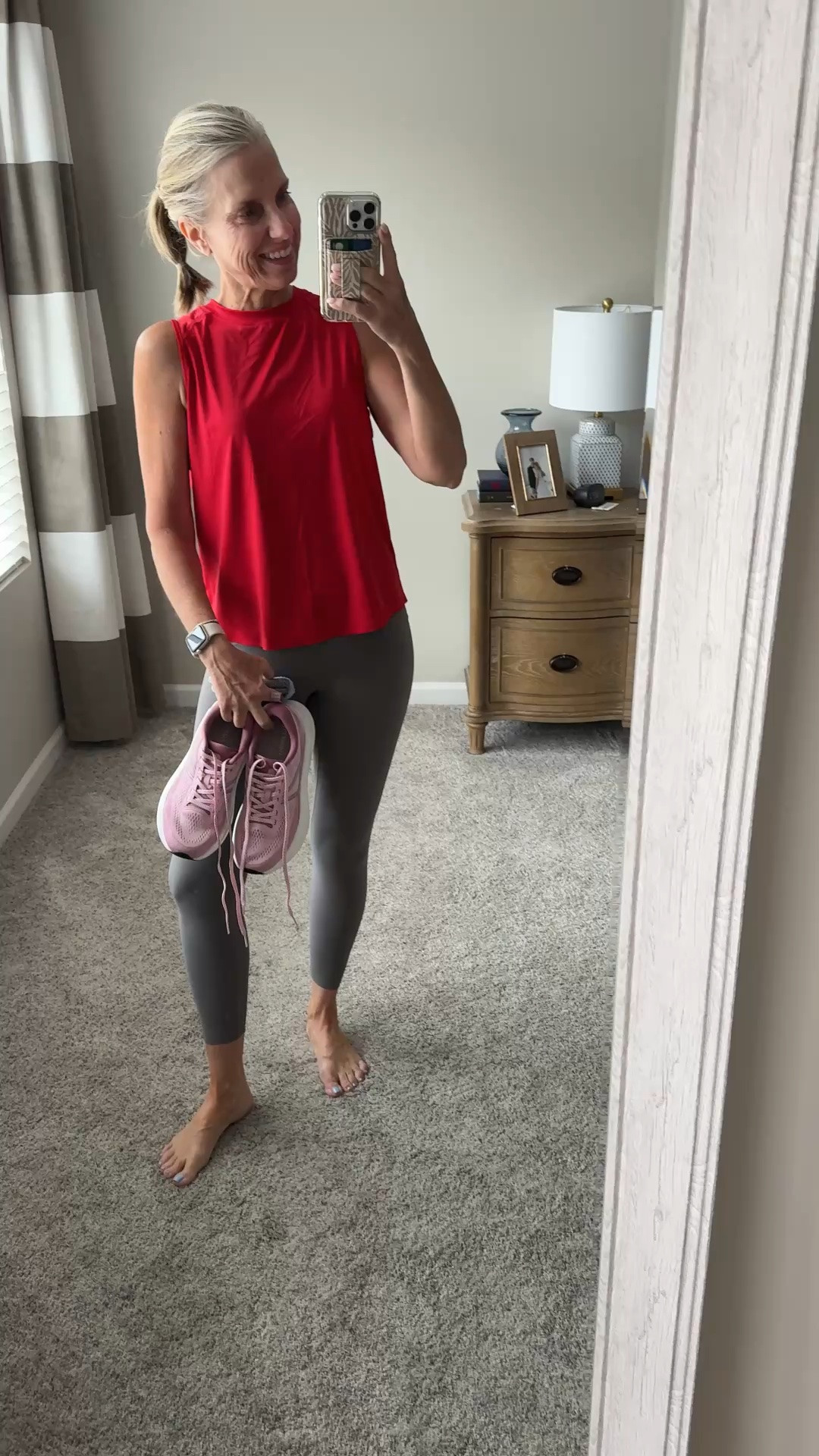 Use code LISAXSPANX on your first Spanx purchase. Wearing smalls.

#LTKgrwm #LTKActive #LTKfitnessgoals