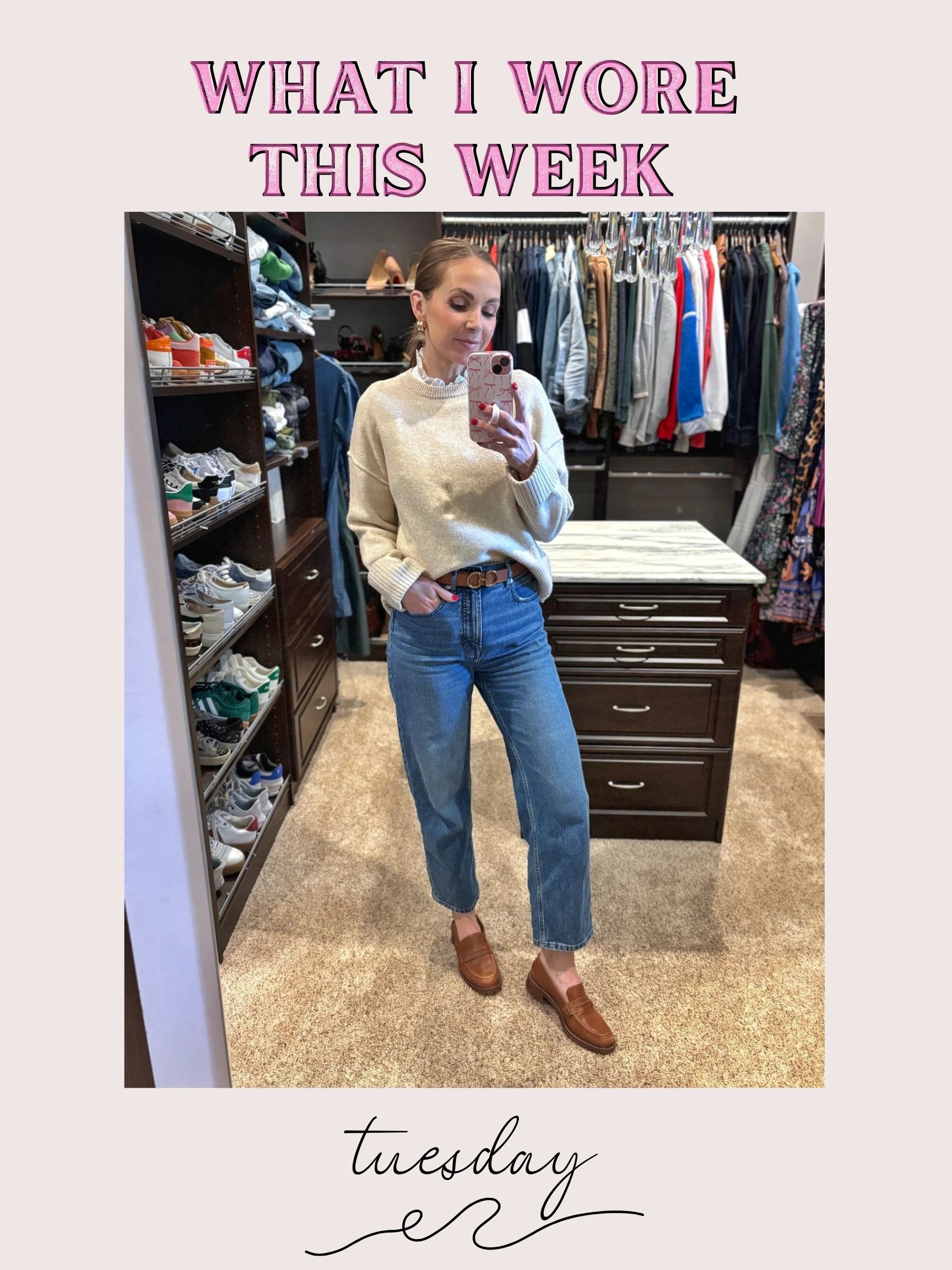 Elevated casual spring style with layered white blouse + sweater 

#LTKSeasonal #LTKWorkwear #LTKStyleTip