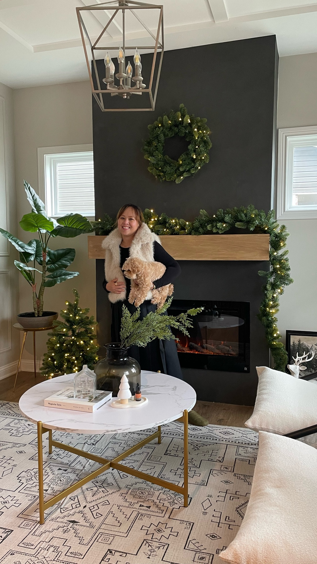 King of Christmas decor set. Garland, Wreath, and 2 Christmas tree

#LTKSeasonal #LTKHome #LTKHoliday