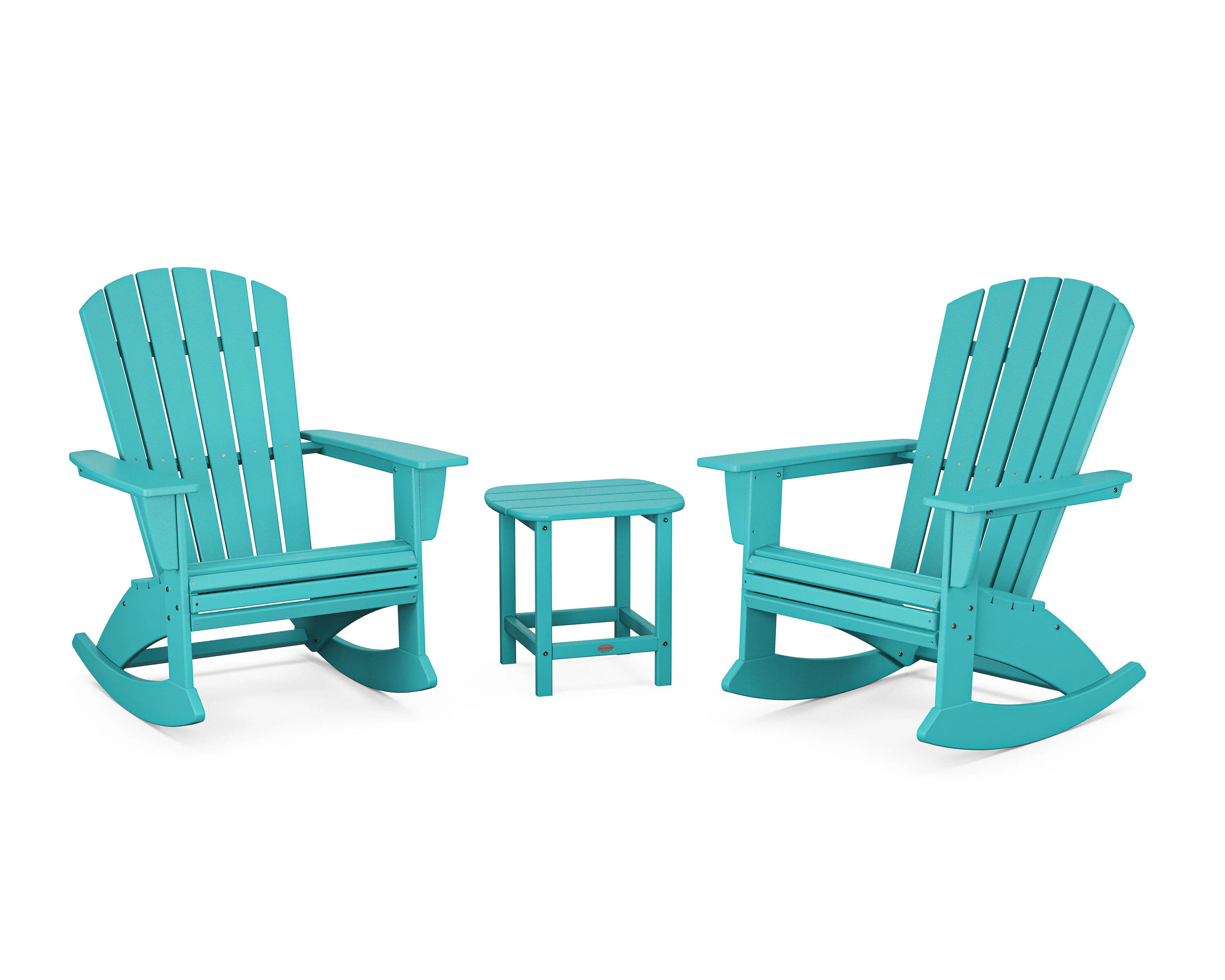 POLYWOOD 3 -Piece Patio Conversation Set one_size | PWS2204-1-AR | Lowe's