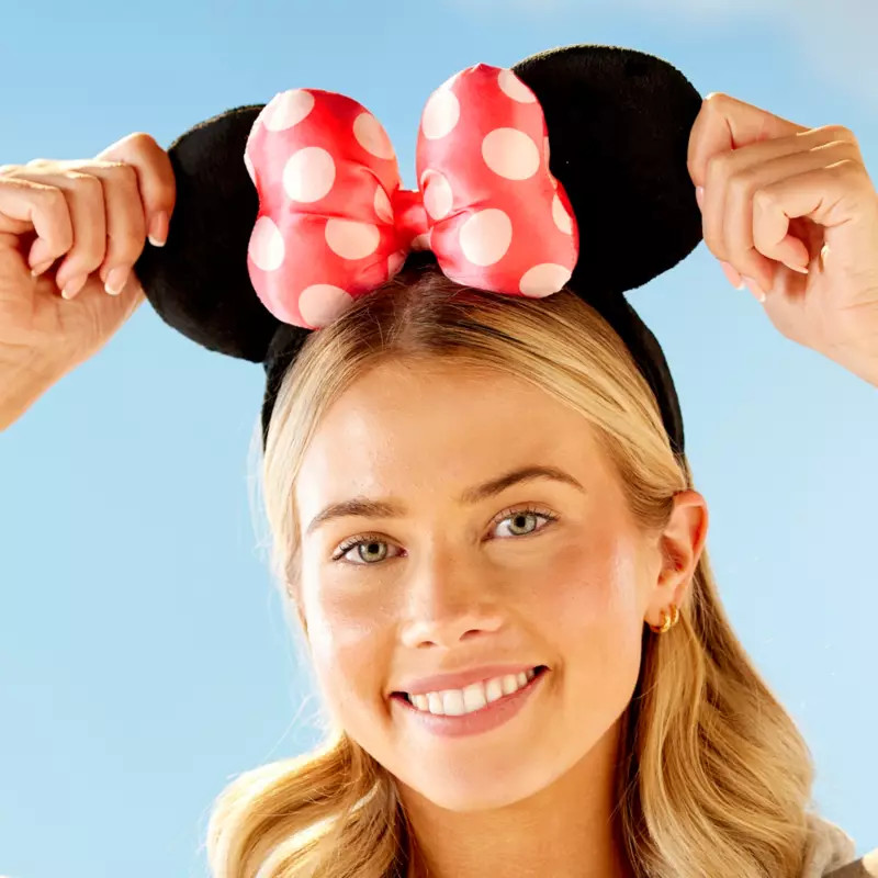 Minnie Mouse Polka Dot Ears Headband For Adults | shopDisney (UK)