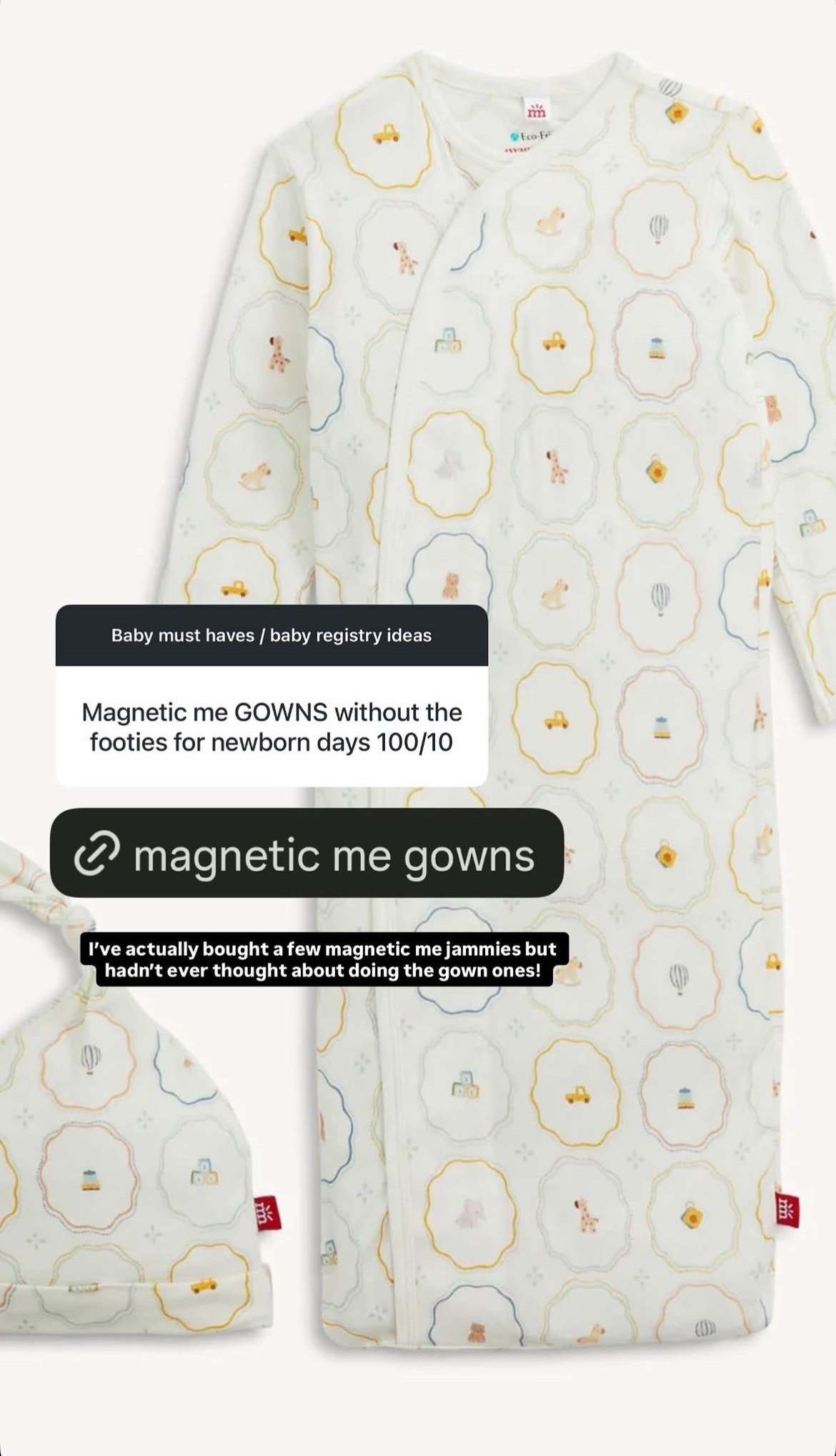 Baby Rec — Magnetic Me Gowns

I've actually bought a few magnetic me jammies but hadn't ever thought about doing the gown ones!

#LTKBaby #LTKmomlife #LTKgrwm