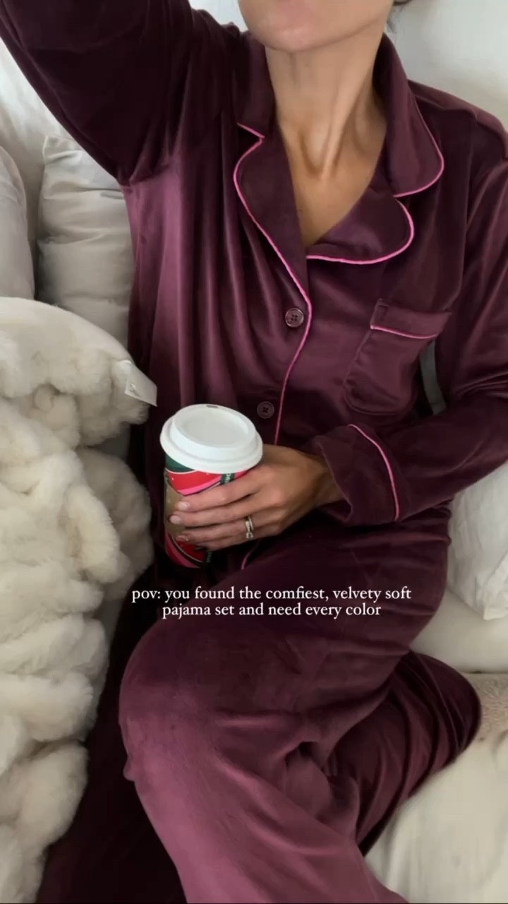 I found the comfiest, coziest, velvety soft pajama set and need every color 🤩 they’re under $20 and come in so many cute colors and prints! These would make the perfect gift for her🫶🏼 
I’m wearing size small. 

Holiday pajamas; cozy pajamas; Christmas pajamas; gift guide; girlfriend gift; wife gift; sister gift; mom gift; daughter gift; Walmart fashion; Walmart; velvet pajamas; Christine Andrew 
#WalmartPartner @walmart #WalmartFashion

#LTKHoliday #LTKSeasonal #LTKfindsunder50