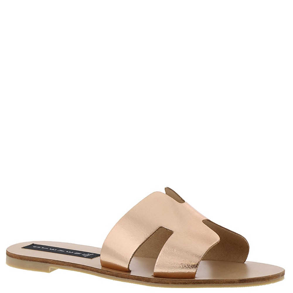 Steven By Steve Madden Greece Women's Pink Gold Sandal 6.5 M | Shoemall.com