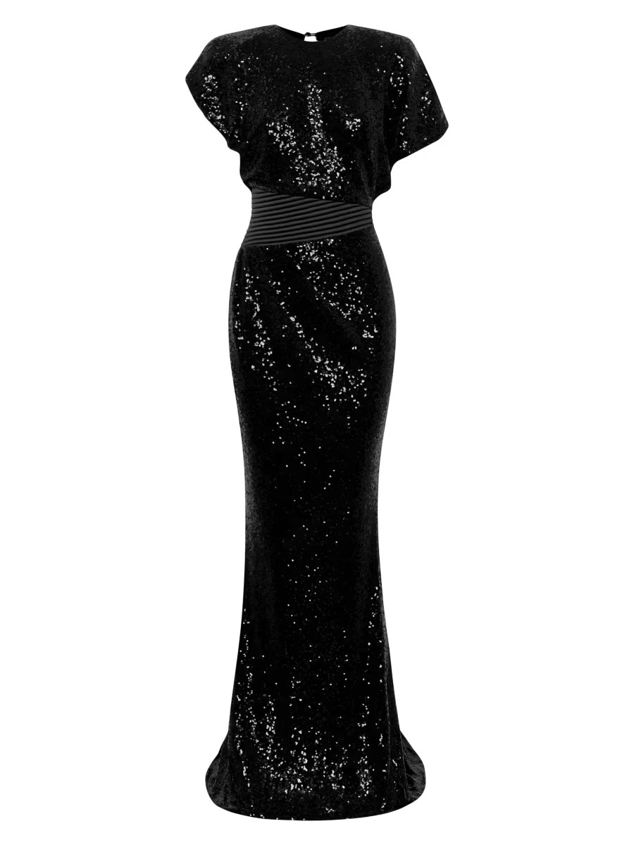 Prefall 24 Bond Sequin Gown | Saks Fifth Avenue