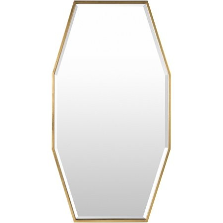 Broeke Modern Gold Wall Mirror | Walmart (US)