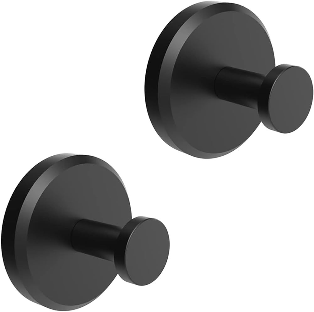 HOME SO Suction Cup Hooks for Shower, Bathroom, Kitchen, Glass Door, Mirror, Tile – Loofah, Tow... | Amazon (US)