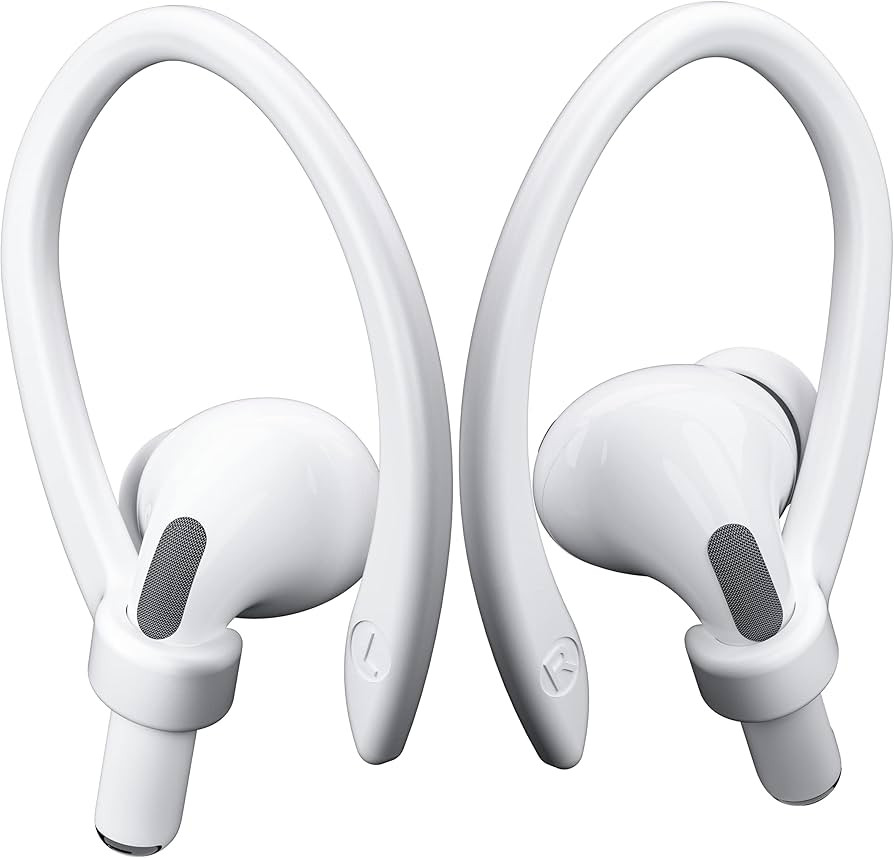 2 Pairs AirPods Ear Hooks for AirPods Pro 2, Pro, 4, 3, 2 & 1 - Upgraded Anti Slip Sports Clip Ho... | Amazon (US)