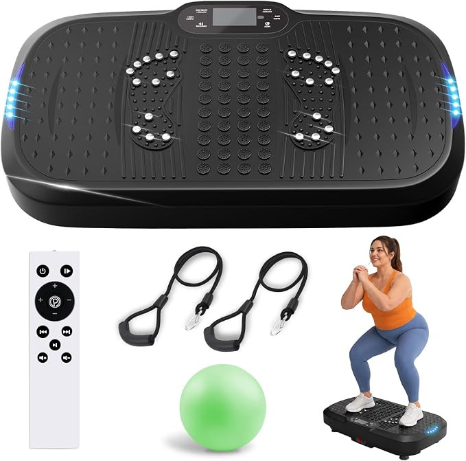 UCIN Heavy Duty Vibration Plate Exercise Machine, 440 Lbs Capacity for Plus Size Vibration Plate,... | Amazon (US)
