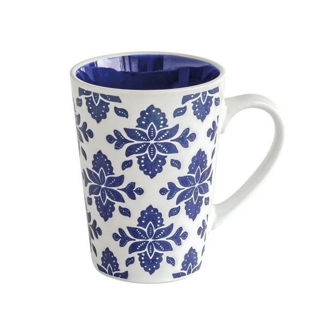 Sofia Home 4 Pack Indigo Stoneware Mug, 18 fl oz by Sofia Vergara | Walmart (US)