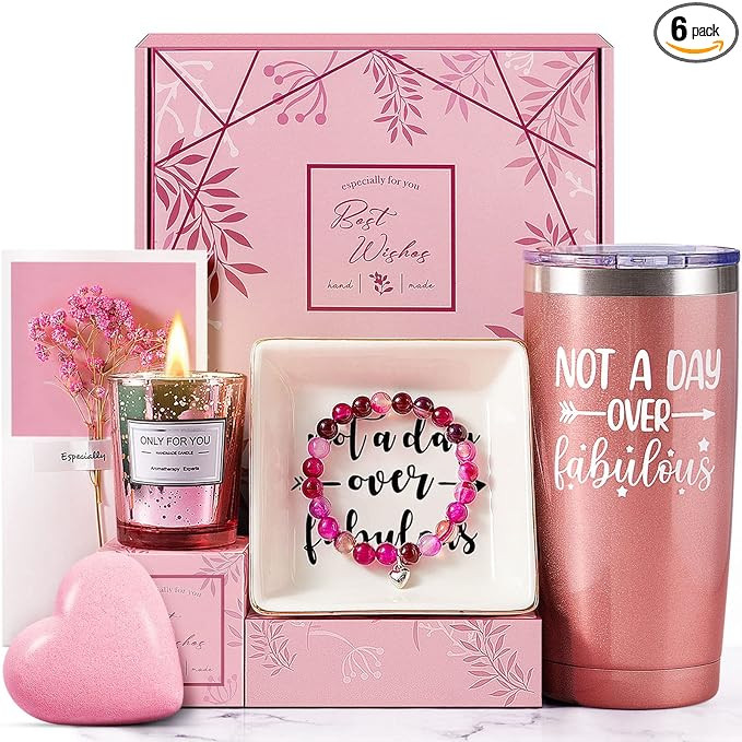 Gifts For Women, Mom, Wife, Her, Birthday Gift Basket Relaxation Gifts For Women, Mom, Sister Gif... | Amazon (US)