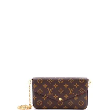 Louis Vuitton Felicie Pochette Monogram Canvas Brown 3609341 | Rebag