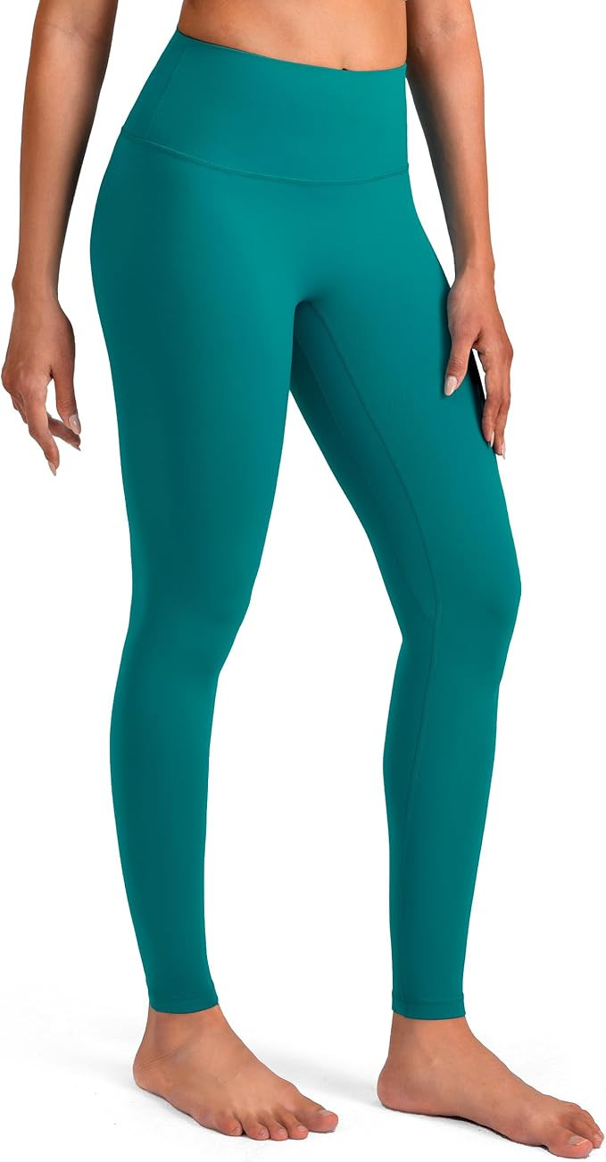 Colorfulkoala Dreamlux No Front Seam Leggings for Women 25"/28" Inseam, Seamless High Waisted But... | Amazon (US)