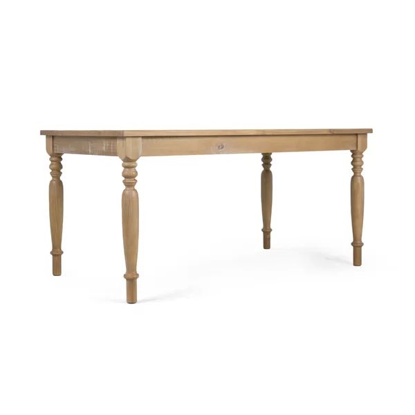 Molinaro 63'' Pine Solid Wood Dining Table | Wayfair Professional