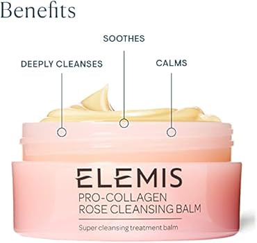 ELEMIS Pro-Collagen Cleansing Balm | Ultra Nourishing Treatment Balm + Facial Mask Deeply Cleanse... | Amazon (US)