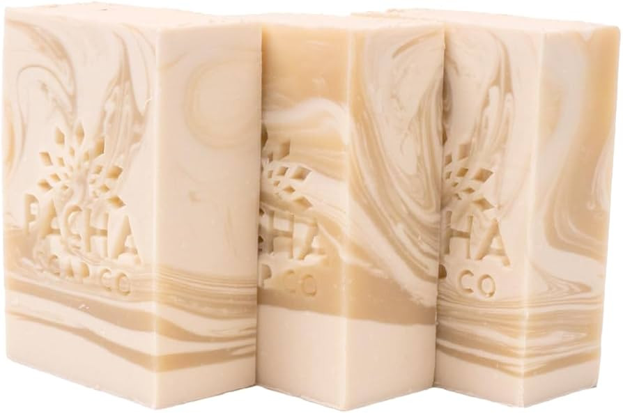 Pacha Soap Co. Coconut Lemon Bar Soap - Vanilla & Citrus Scent With Coconut Milk & Shea Butter, H... | Amazon (US)