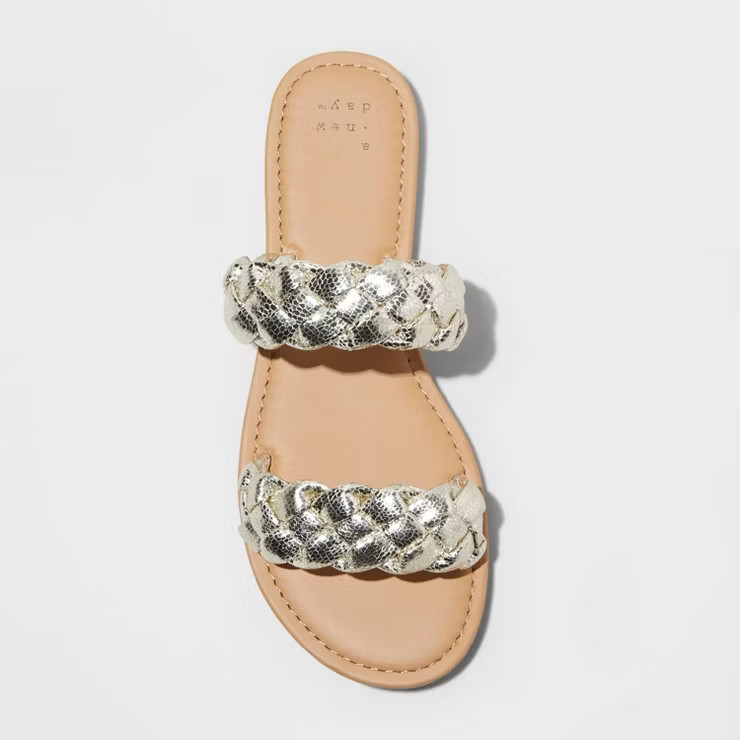 Women's Lucy Slide Sandals - A New Day™ | Target