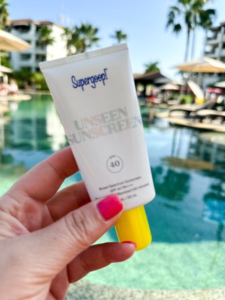 Supergoop! Unseen Sunscreen

Sun summer sunscreen skin pool beach outdoors vacation travel

#LTKswim #LTKtravel #LTKunder50