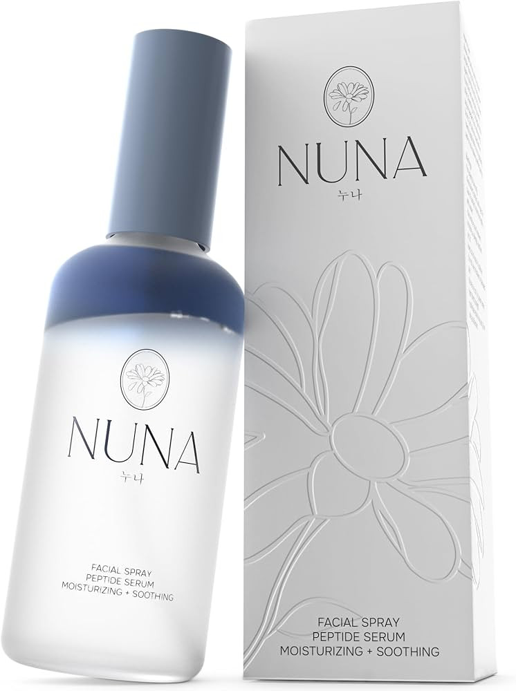 NUNA Ultra Hydrating Face Serum Spray with Peptides, Niacinamide, Hyaluronic Acid & Botanical Ext... | Amazon (US)