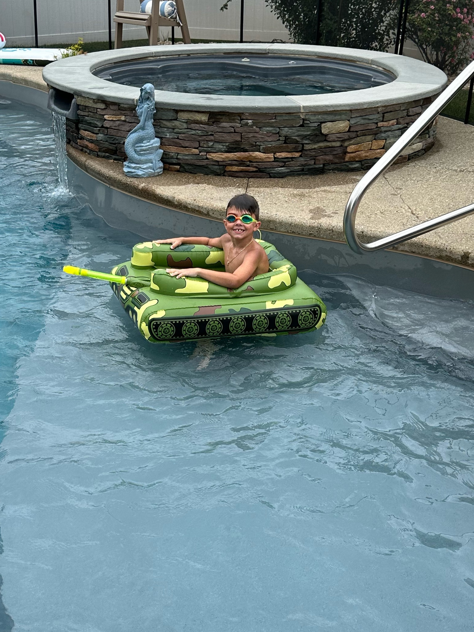 Inflatable tank with water blaster attached. Comes in adult size too! 

#LTKFindsUnder50 #LTKKids #LTKFamily