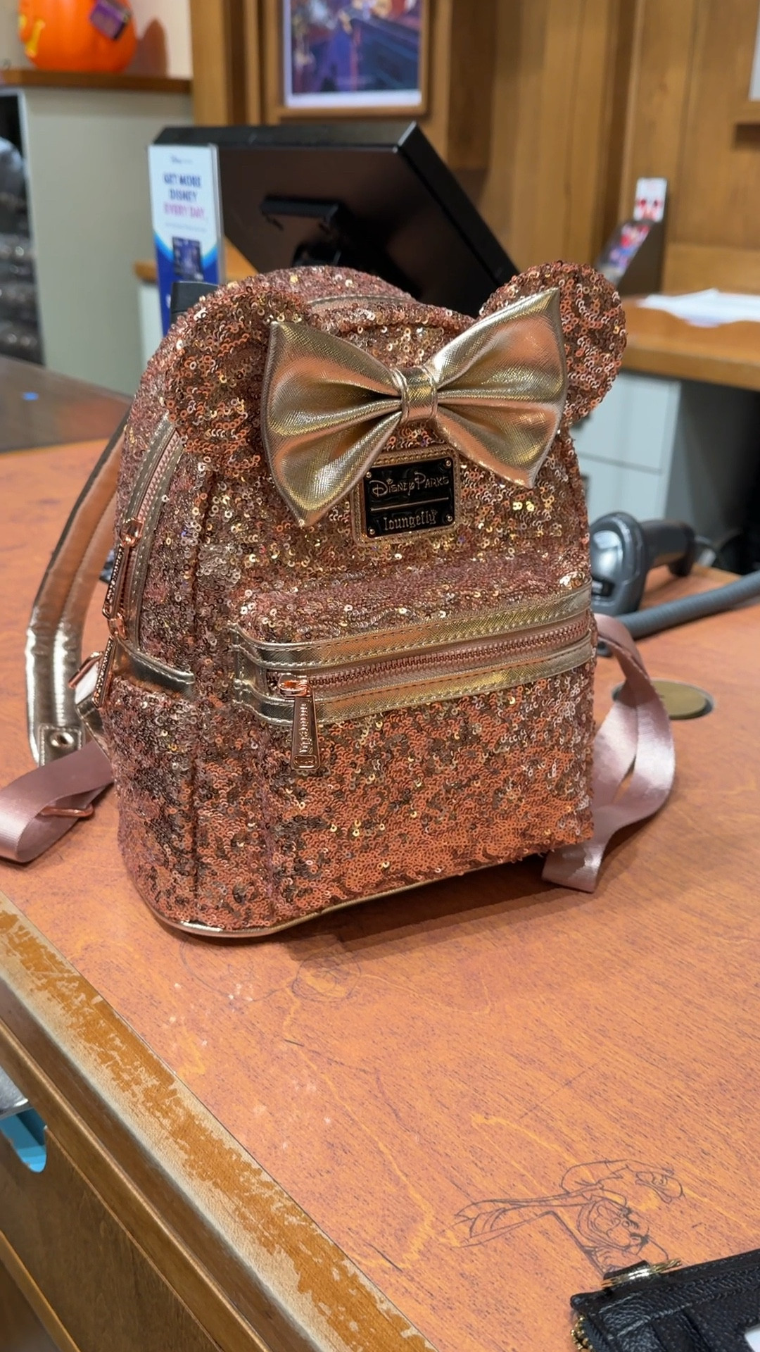 Walked into the store in Downtown Disney with no intention of buying a bag or ears and walked out with a matching set. 🤦🏼‍♀️ Honestly NO REGRETS! Love them so much and wore them during our vacation and now have them for my daughter to use if she is interested. They’re a timeless choice and the rose gold color is SO in style year over year!

#LTKItBag #LTKVideo #LTKTravel