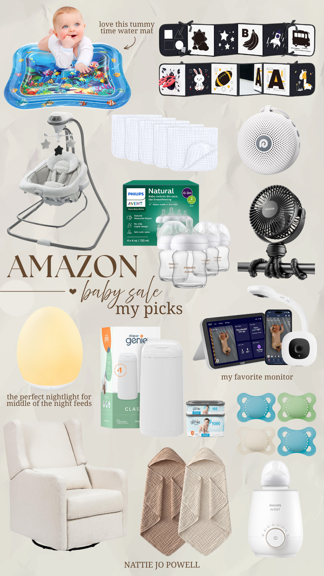 Amazon Baby Sale Favorites! So many must-haves are marked down right now! The perfect time to stock up on baby essentials, registry favorites, and bigger-ticket gear before the sale ends September 15!

Amazon Baby Sale - baby essentials - newborn must haves - baby registry favorites - baby gear deals - expecting mom essentials - new mom finds - nursery essentials - baby shower gifts - postpartum essentials - Amazon baby finds - baby products on sale

 

 #LTKmomlife #LTKSaleAlert #LTKBaby