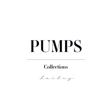 My Collections: PUMPS

#LTKFind #LTKshoecrush #LTKGiftGuide