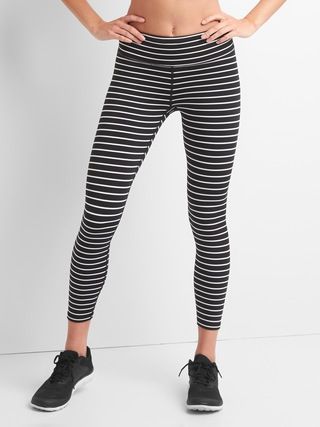 GapFit Blackout Stripe 7/8 Leggings | Gap (US)